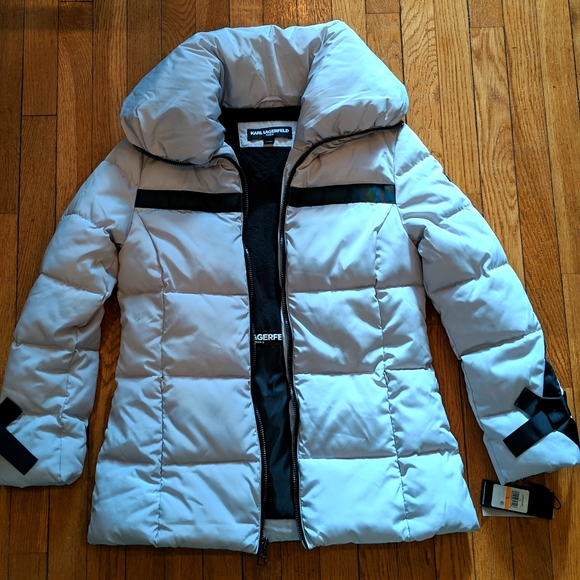NWT: Karl Lagerfeld Puffer - Picture 2 of 6